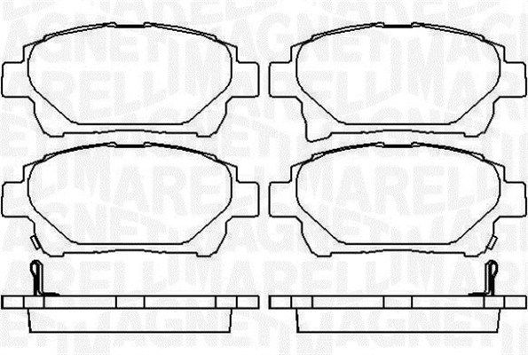 MAGNETI MARELLI Jarrupala, levyjarru 363916060784